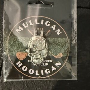 Silver Ball Marker hat Clip